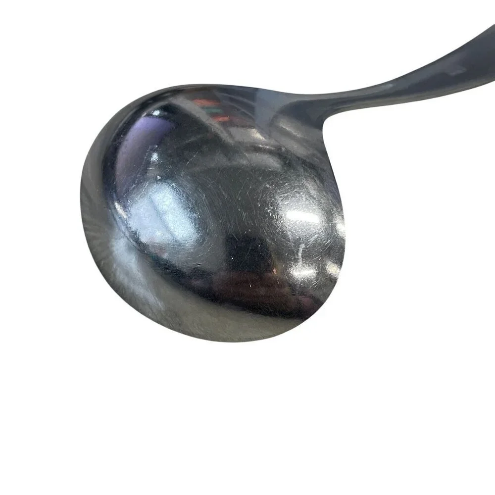 Stainless Steel Gravy Spoon Ladle Denmark 18/8 Silverware Kitchen‎ Utensil